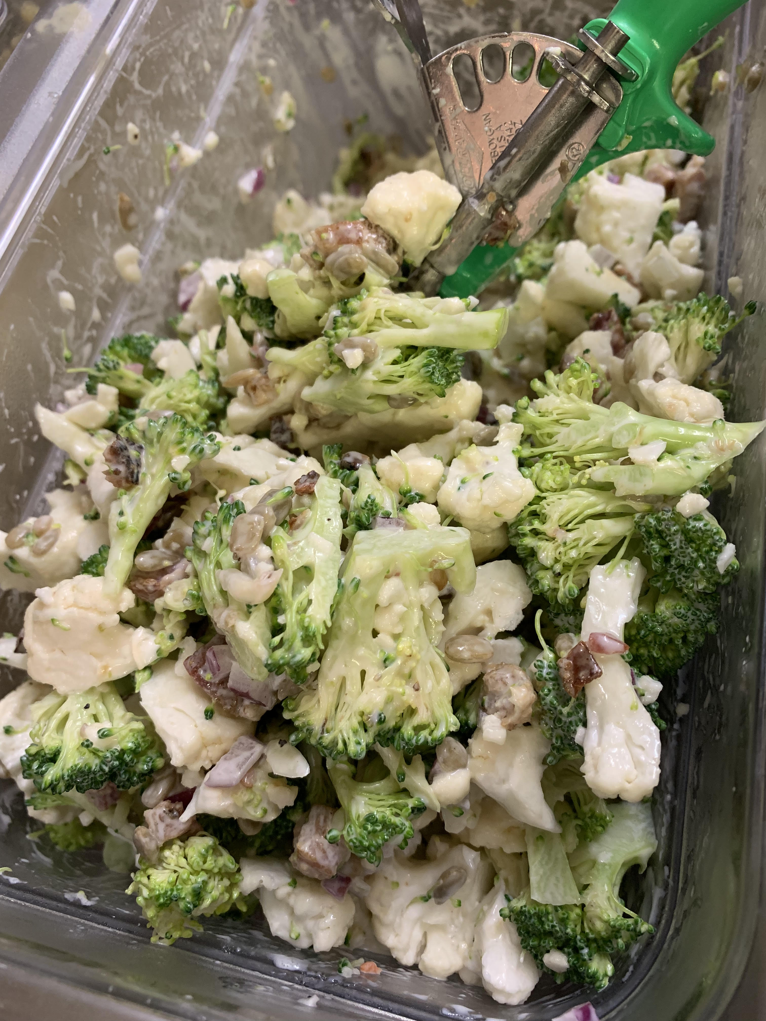 Broccoli & Cauliflower Salad